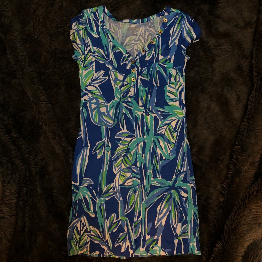 Lilly Pulitzer Blue/Green Casual dress